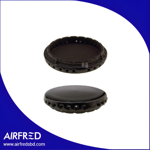 Difusor de llama en ghisa esmaltada para hornos y quemadores