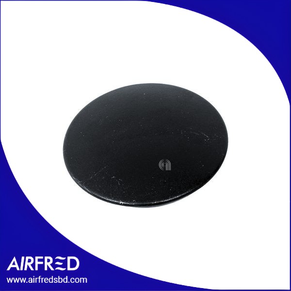 Piattello esmaltado negro para placa de cocción 00532667