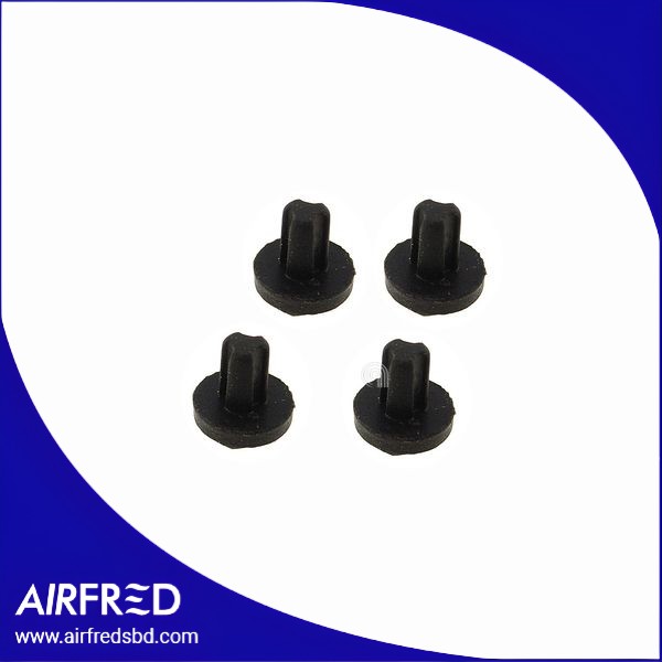 Pies de goma para rejilla de placa de cocción 00535319