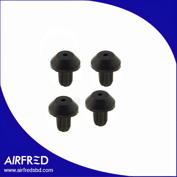 Kit de 4 patas de goma para rejilla de cocina