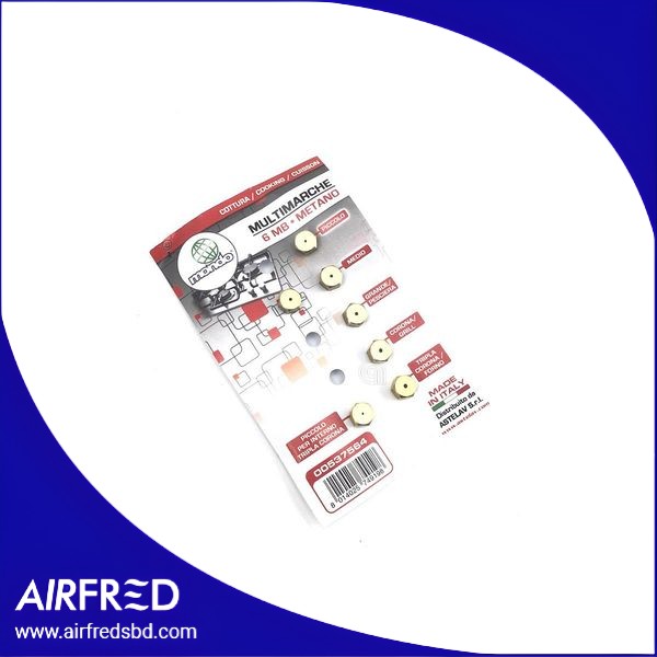 Conjunto de 7 boquillas de gas para quemadores de cocina