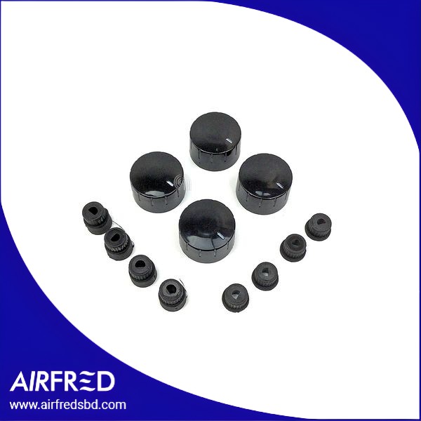 Conjunto de 4 perillas universales para placa de cocina, SKU 00539105