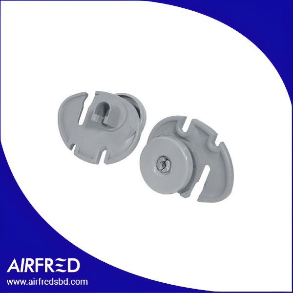 Kit de ruedas para cesta inferior de lavavajillas, 2 piezas, 00540218