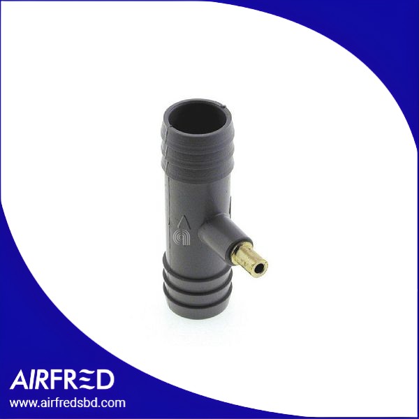 Conector desagüe 17x17 mm válvula ventilación