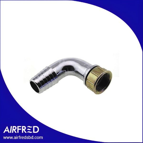 Conector de descarga cromado para lavadora 00541046