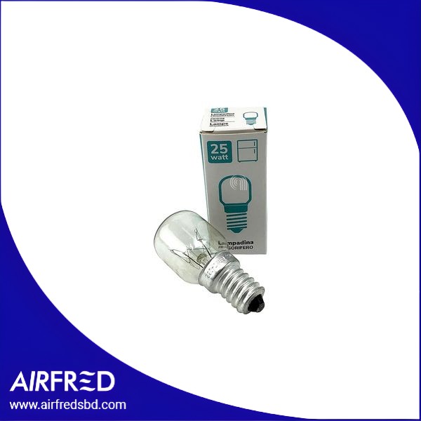 Bombilla E14 para frigorífico 25W 220-240V