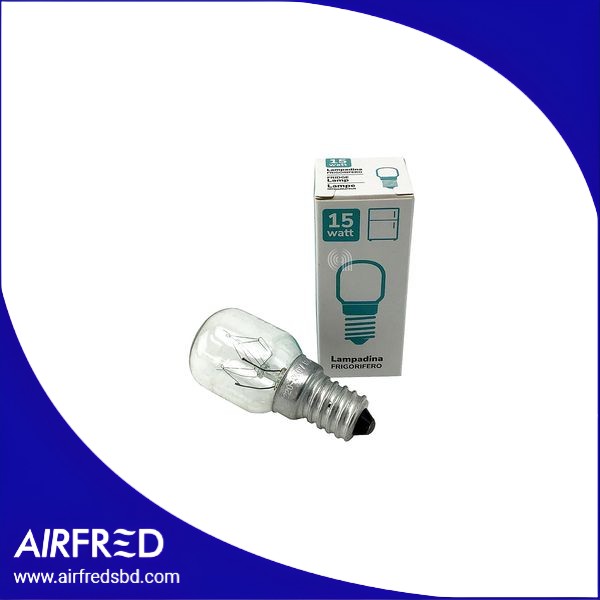 Bombilla para frigorífico con base E14 y 15W