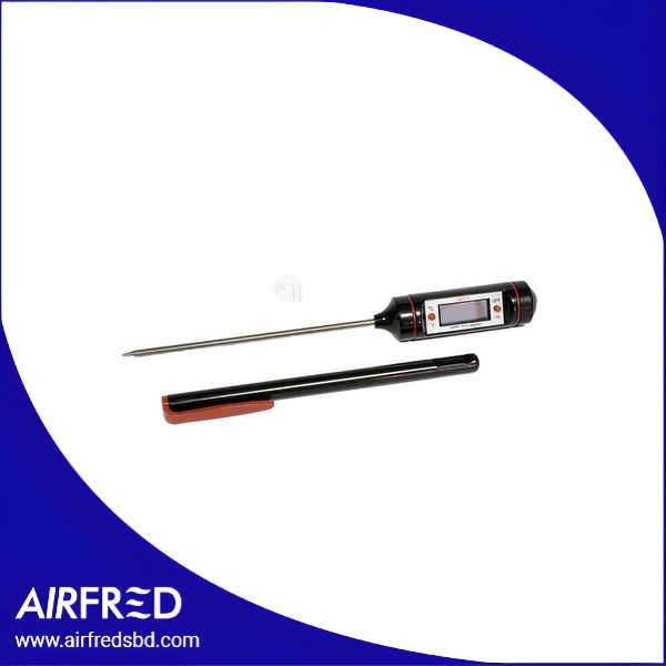 Termómetro digital con sonda de acero inoxidable para frigoríficos