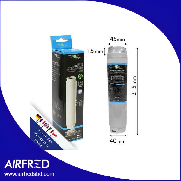 Filtro de agua adaptable para frigorífico, código 00542519