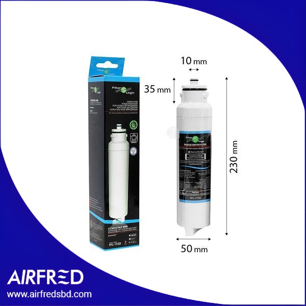 Filtro de agua adaptable para frigorífico