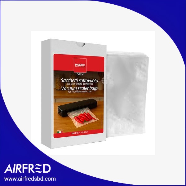 Bolsas para sellado al vacío 20x30 cm para alimentos (SKU 00601017)