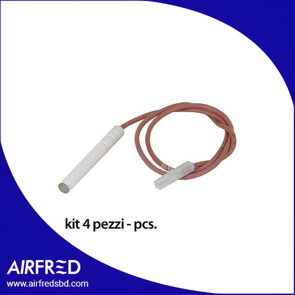 Conjunto de 4 candelletas de encendido para placas de cocción