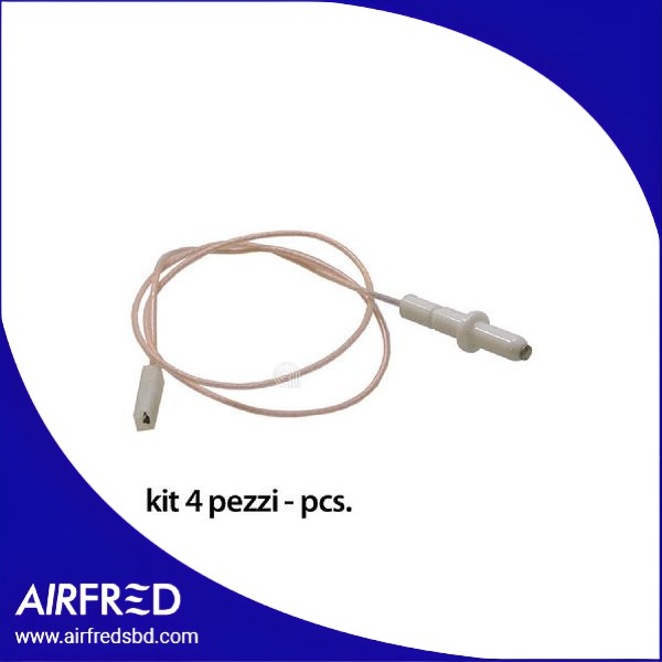 Conjunto de 4 candelletes de encendido para placa de cocina