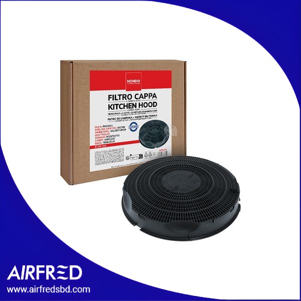 Filtro de carbón circular para campana extractora
