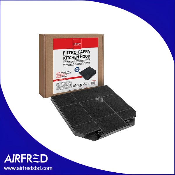 Filtro de carbón rectangular para campana de extracción. SKU 00701091