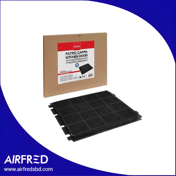 Filtro de carbón rectangular para campana extractora 00701142