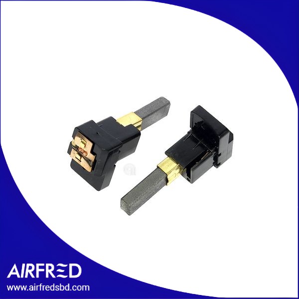 Conjunto de escobillas de carbono para motor de aspiradora, kit de 2 piezas