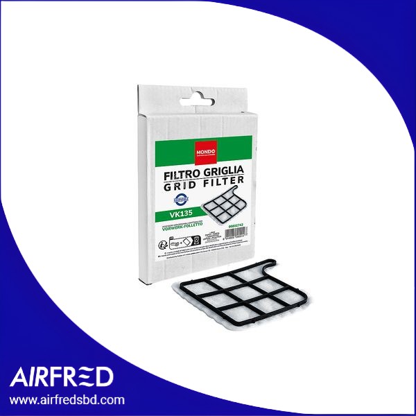 Filtro de rejilla adaptable para aspiradora VK135/VK136, código 00802742