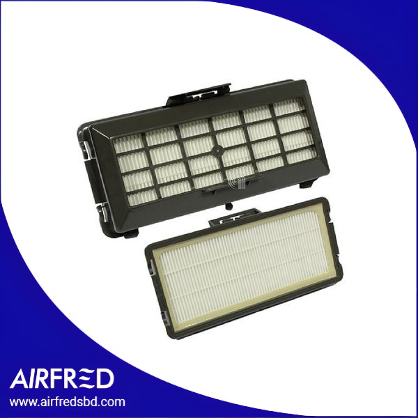 Filtro HEPA rectangular para aspiradora, repuesto adaptable.