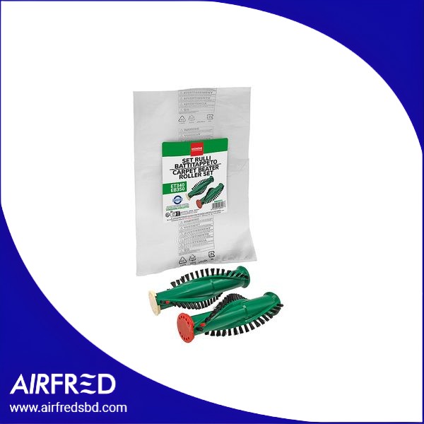 Conjunto de dos rodillos cepillo adaptable para aspiradora