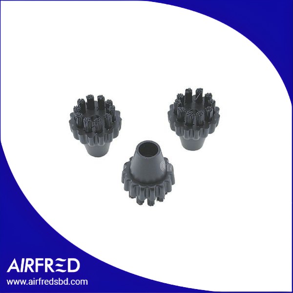 Conjunto de 3 cepillos redondos para vaporetto