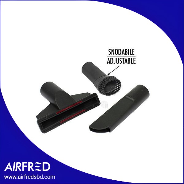 Conjunto de boquillas y cepillos para aspiradora