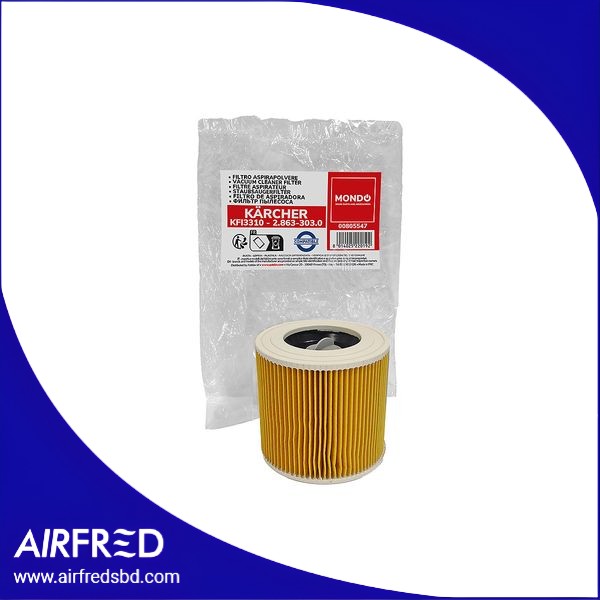 Filtro cónico para aspiradora, código 00805547