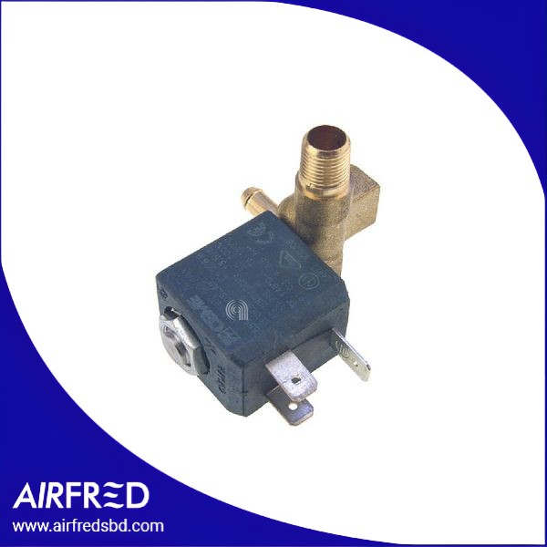 Valvula electrica para plancha con conexion de manguera