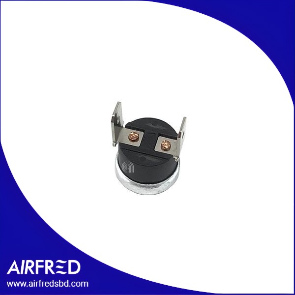 Termostato de seguridad con terminales Faston vertical 145°C, SKU 00812066