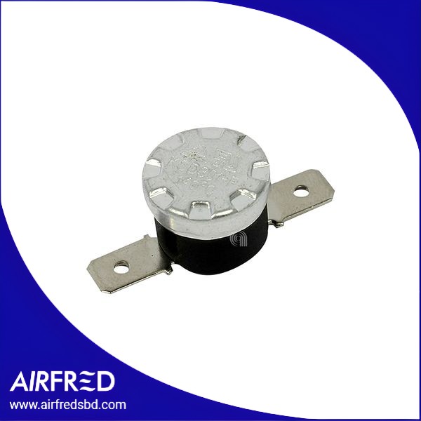 Termostato 00812075 de seguridad 140°C con conectores horizontales