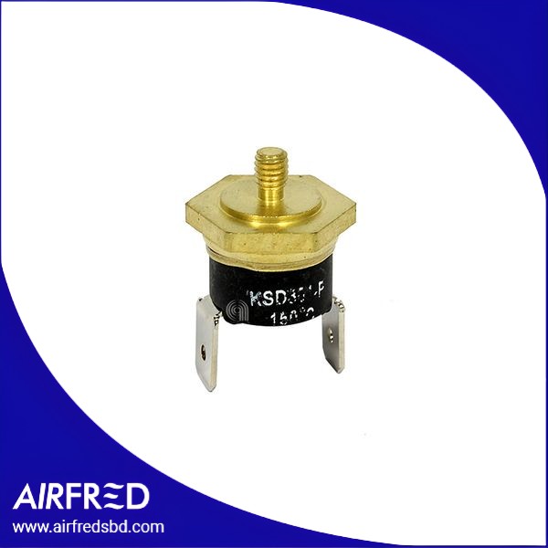 Termostato de seguridad 150°C con fijación a tornillo para pequeños electrodomésticos