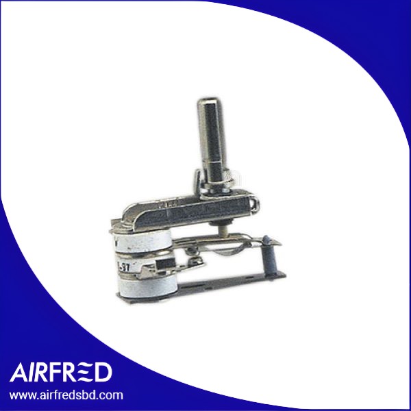 Termostato regulable para plancha profesional con eje de 16 mm