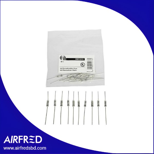 Conjunto de fusibles térmicos 98 °C, 10 uds, para pequeños electrodomésticos.