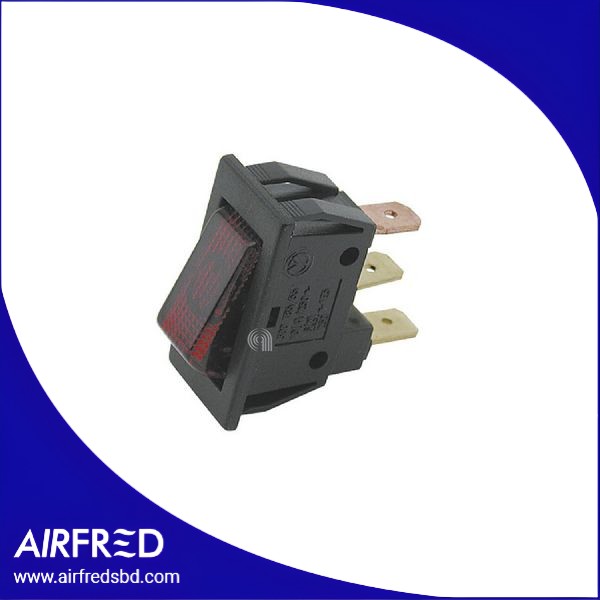 Interruptor luminoso de una palanca para pequeños electrodomésticos