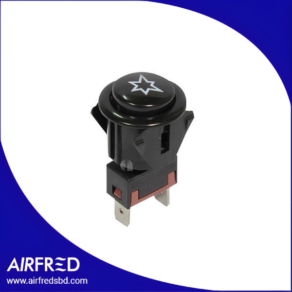 Pulsante unipolare redondo, código 00815030