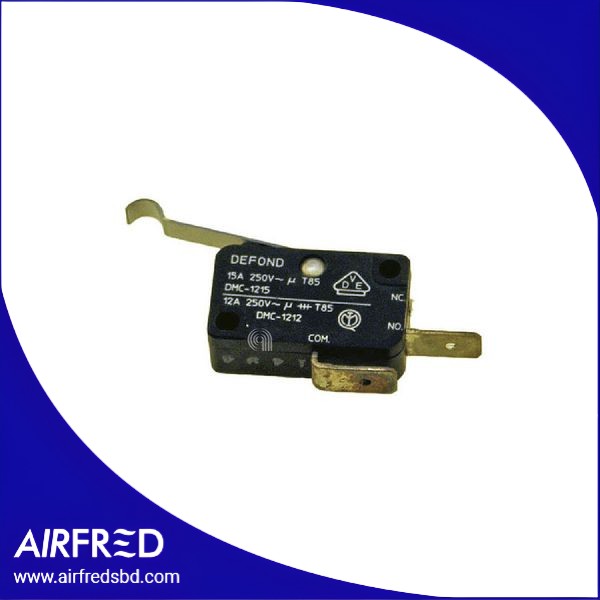 Interruptor microbotón con palanca curva 00815304