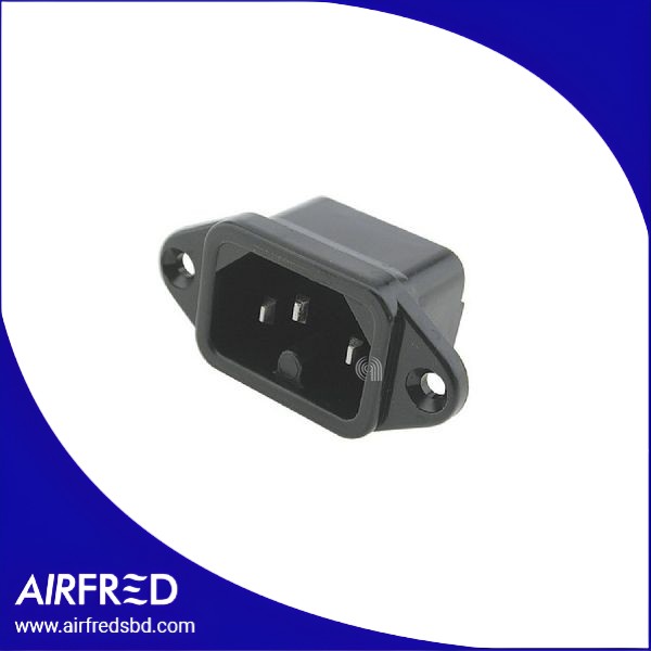 Conector tripolar macho para pequeños electrodomésticos 00815603