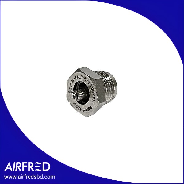 Válvula de seguridad para cafetera moka 9 mm