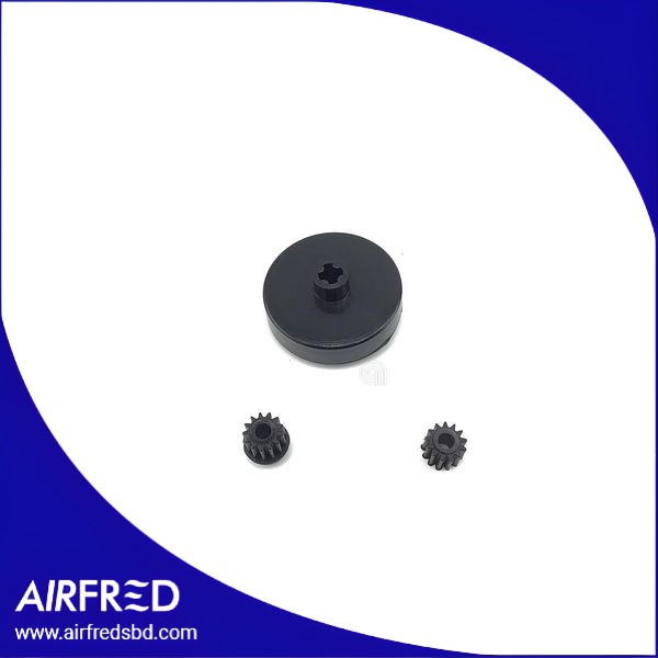 Conjunto de 3 engranajes para robot de cocina, color blanco