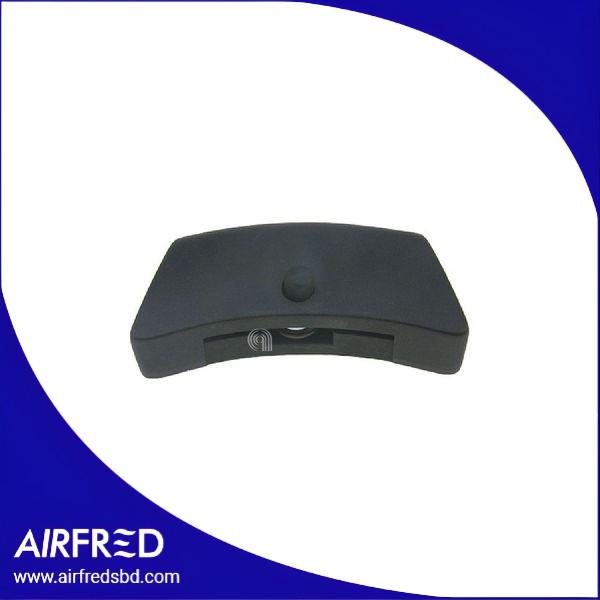 Conjunto de dos manijas de cierre para olla a presión, negro satinado.