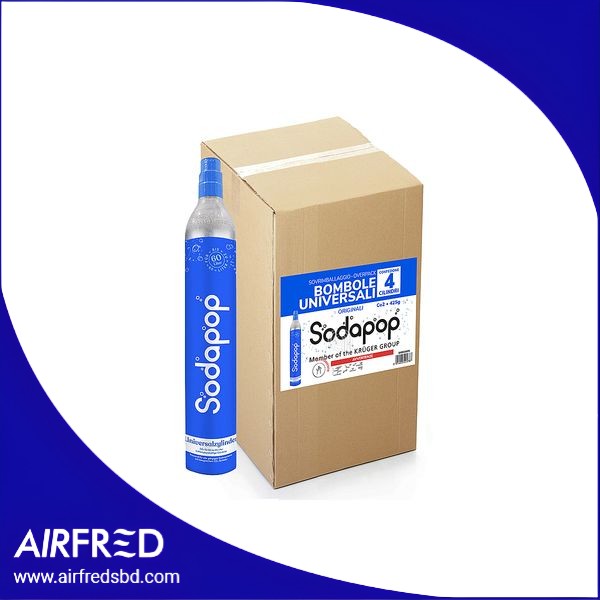 Cilindro CO2 de 425 g para dispensadores de agua, SKU 00903005