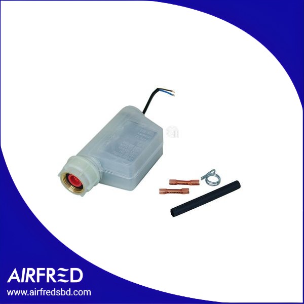 Válvula solenoide para lavadora, componente de control de agua.