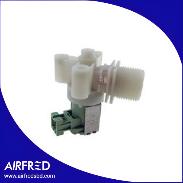 Solenoide válvula 1 vía 90° para lavadora
