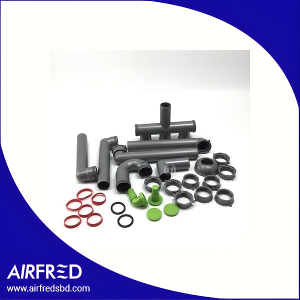 Sifón de dos vías para cocina