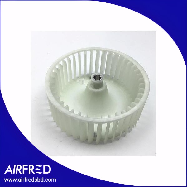 Conjunto ventilador para secadora, repuesto técnico.