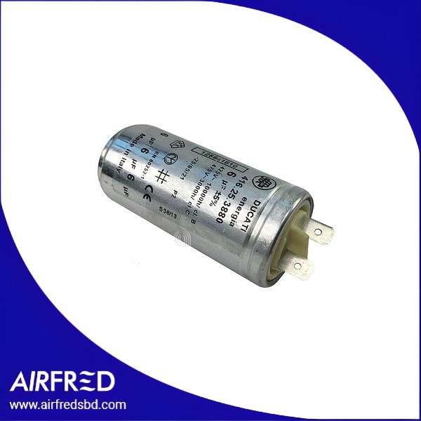 Capacitor metálico de 6 µF para secadora