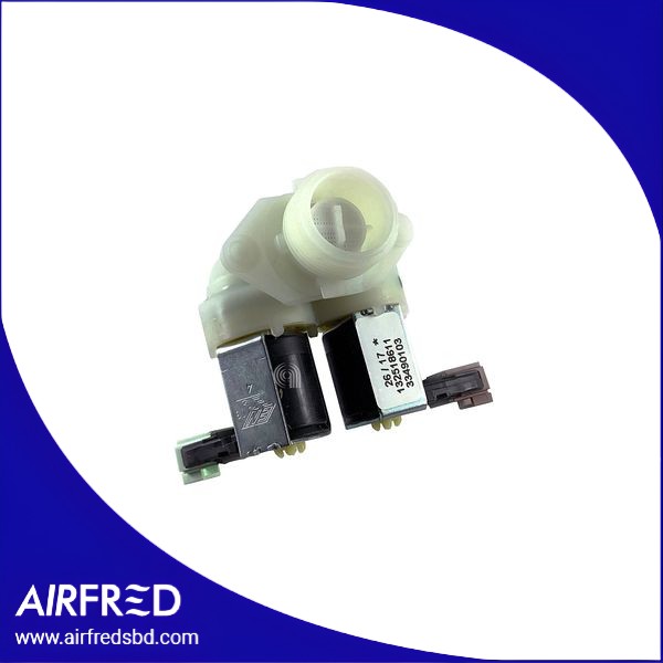 Válvula solenoide de dos vías para lavadora, repuesto original