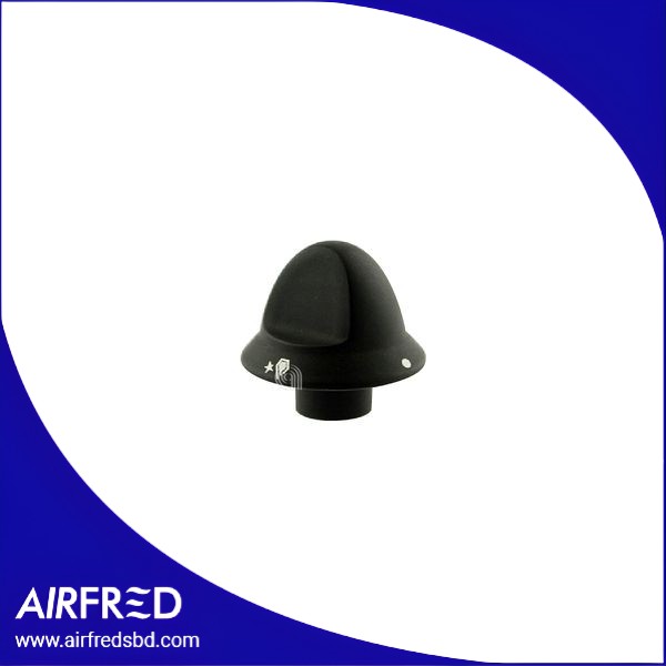 Manopola negra opaca para cocinas 1330042139