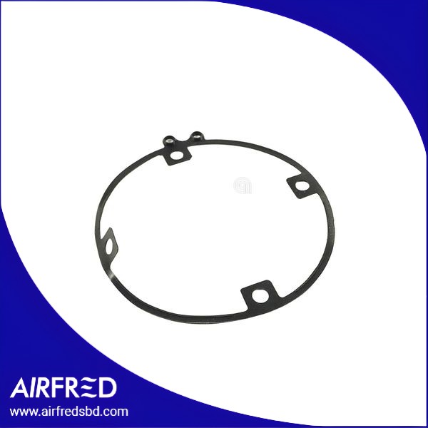 Guarnición portainyectores triple para hornilla de gas, código 1330052869