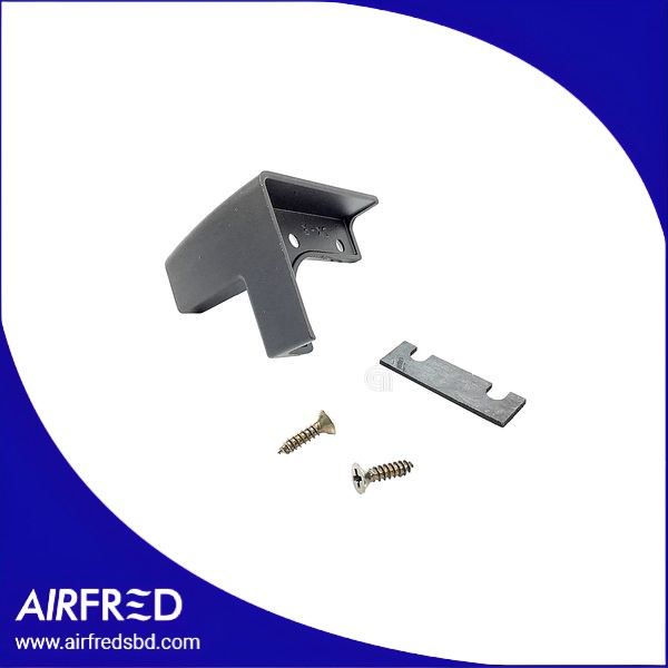 Soporte derecho de cubre bisagra para puerta de horno